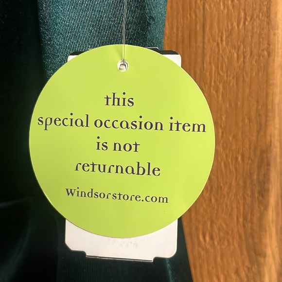 BNWT Windsor Dress | High-slit |  1 Shoulder - Picture 3 of 5